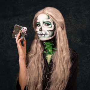 make-up halloween maquillage