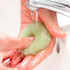 eponge konjac verte