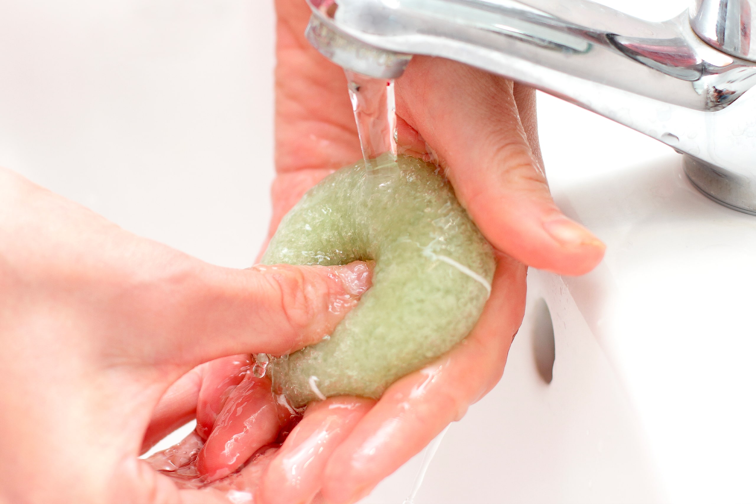 eponge konjac verte